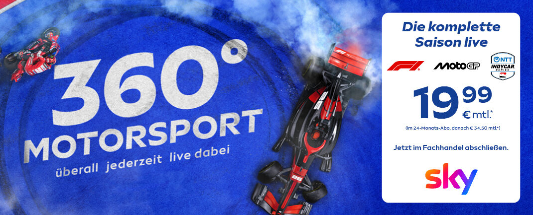 ANHANG-DETAILS Sky 360 Motorsport Angebot 19,99
